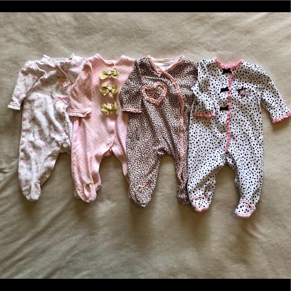 Little Me Baby Girl Clothes 0-3 months